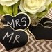 Heart Chalkboard Tags, Chalkboard Charms, Chalkboard Labels-50 and 1 extra fine CHALK MARKER