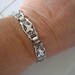 1940's Butterfly Bracelet Filigree Silvertone Aluminum Alloy Made in Germany