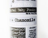 Baby Powder : Herbal Body Powder Talc-Free Cornstarch-Free All Natural