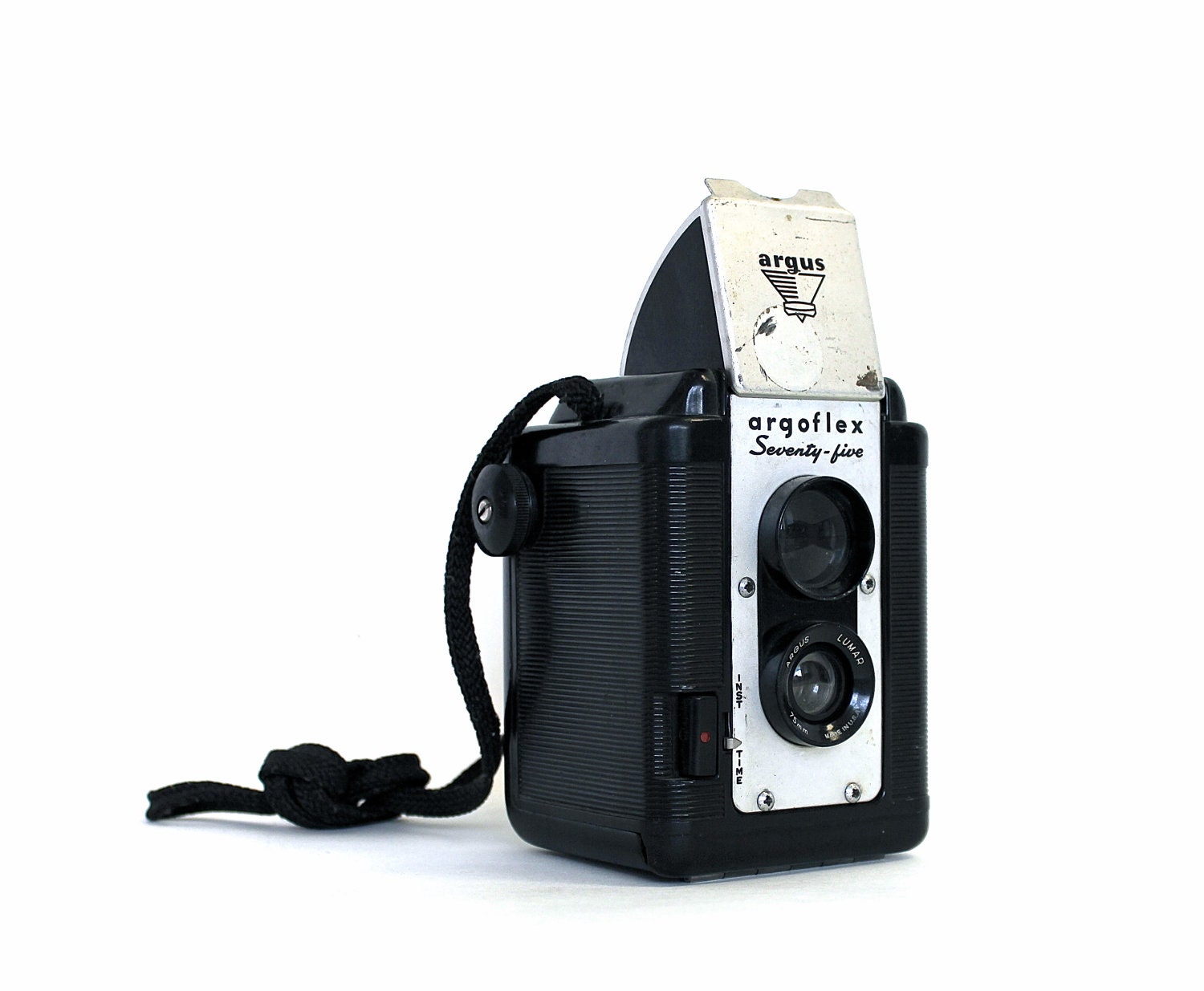 Pictures Last Longer - Vintage Argoflex Camera - Photography - Black and White - Collectible