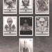 Ikte - Mounted Print and Trading Cards - Sci Fi Fantasy - mystical alien musician - graphic novel, 'Echo Locations' art by Z. E Pangborn