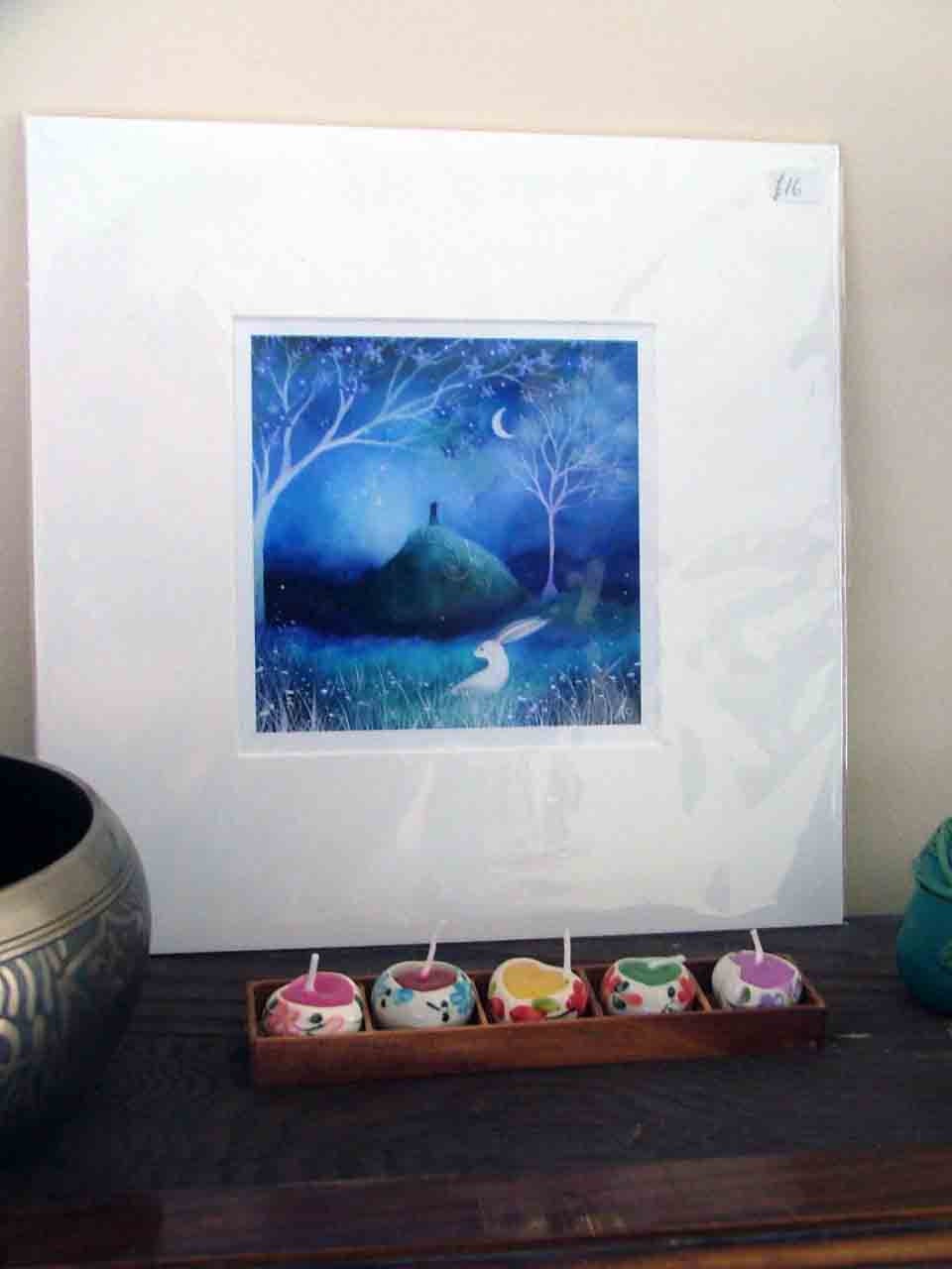 Meeting Place. art print by Amanda Clark