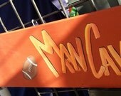 Man Cave Sign, football, fathers day, personalize
