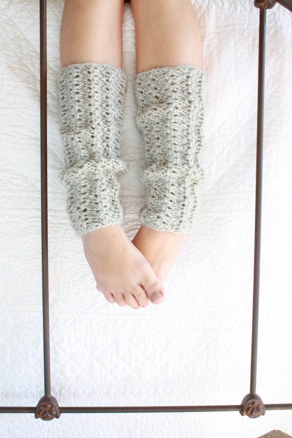 Ash Legwarmers... gray... smokey