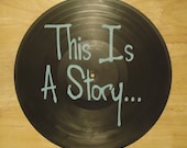Jack's Mannequin "This Is A Story" Painted Vinyl Record