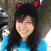 Crochet Cat Hat With Braids and Beads, YOUTH SIZE  (19 to 20 inches) Custom Made For You