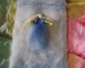 Waldorf inspired Wool wall hanging