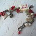 Alice in Wonderland Charm Bracelet - Painting the Roses