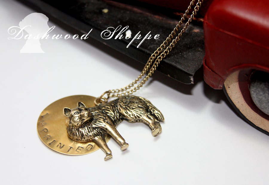 Twilight inspired IMPRINTED necklace