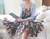 Pink Elephant Print Dress MADE TO ORDER