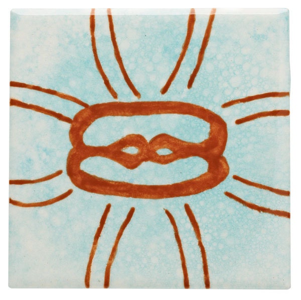 Single Adinkra Mudcloth Tile