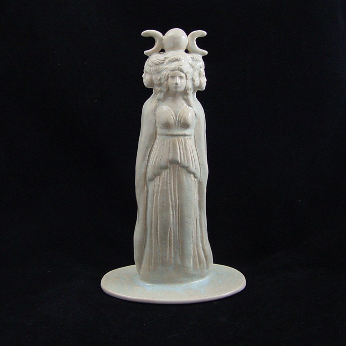 GODDESS HECATE HEKATE Sculpture Handmade Ceramics