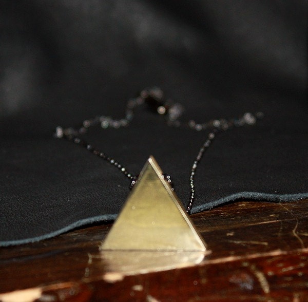 The Golden Triangle Necklace