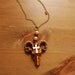 Ram Skull Pendant // Pearls // Gold Cross // Howlite // 16 inch