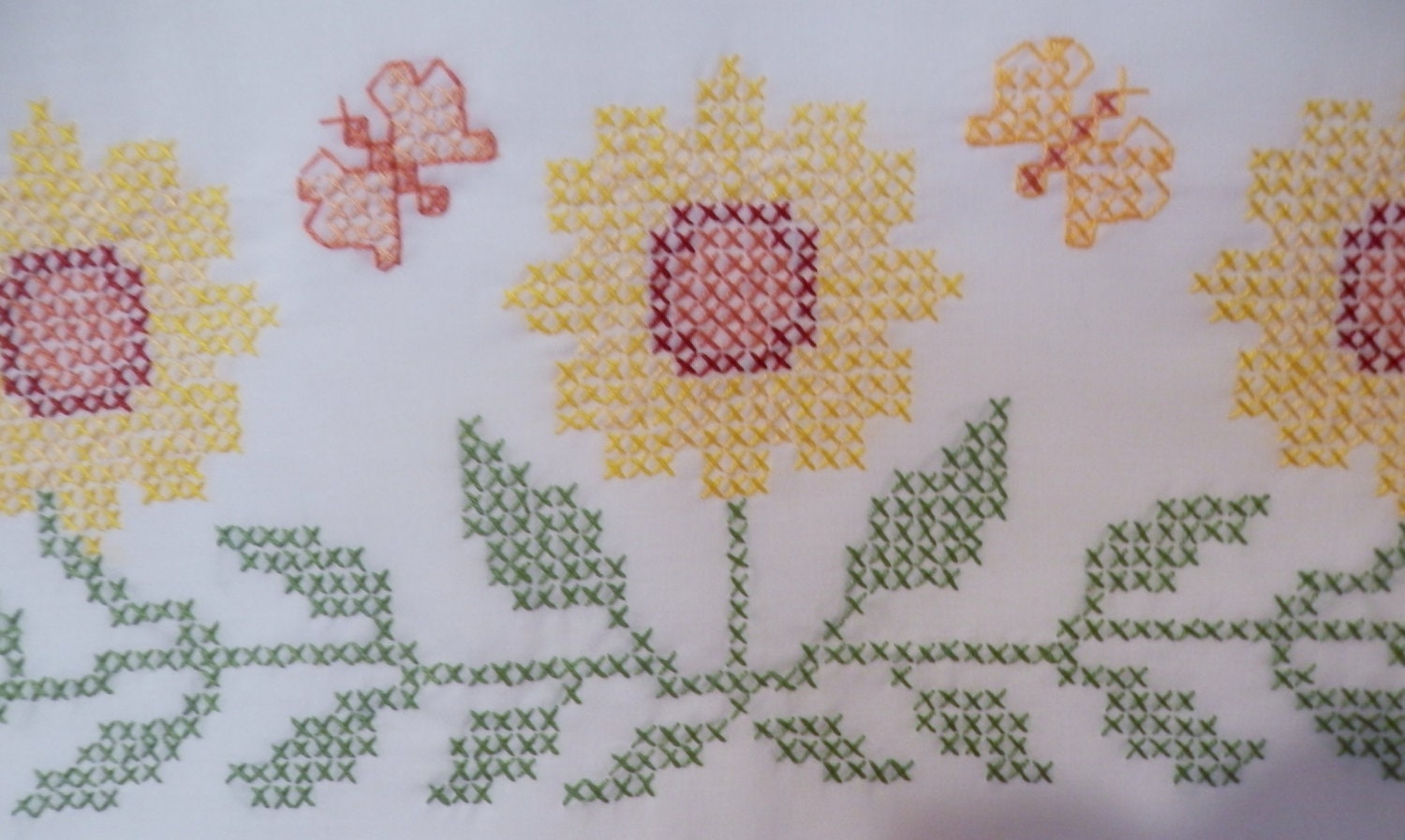 Sunny Sunflower Pillow Cases