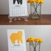 SALE 2013 Illustrated Little Bears Calendar with Display Easel, Desk Calendar, Wall Calendar Ready to Ship