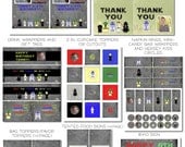 SALE - The Ultimate Digital Printable Customizable Star Wars Party Package --DIY Star Wars Birthday Party Kit