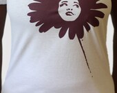 Swarthy Daisy Flower (deep purple logo)