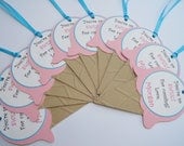 Ice Cream Cone Gift Tags - Set of 10