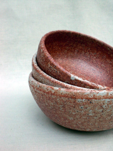 Shino Bowls - Set of THREE