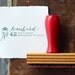 Custom Return Address Stamp // MANCHESTER // typeset