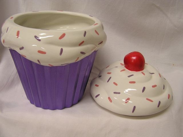 Glazed Pinkles Cupcake Jar