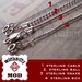 Cross Jewelry - Personalized Necklace - Hand Stamped - Mother Necklace - Brisa mother necklace with inset cross charm