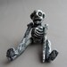 Funky Franklin - Paper Mache - OOAK Art Doll - One of a Kind Spooky Guy SALE