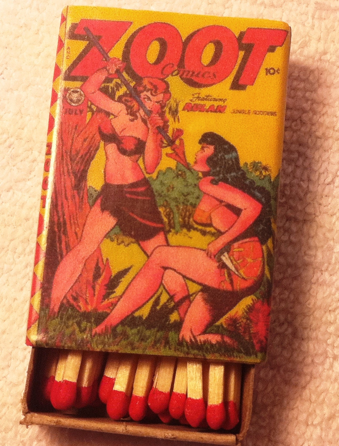 Comic Book Vixens Matchboxes Set of 4