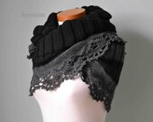INSTANT DOWNLOAD, JACKY, Knit/crochet capelet pattern pdf