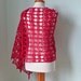 ELEKTRA, Crochet shawl pattern, PDF