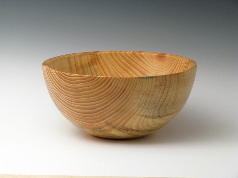 Delightful bowl in reclaimed pine