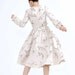Midi floral linen dress (269)