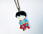 Superman Necklace