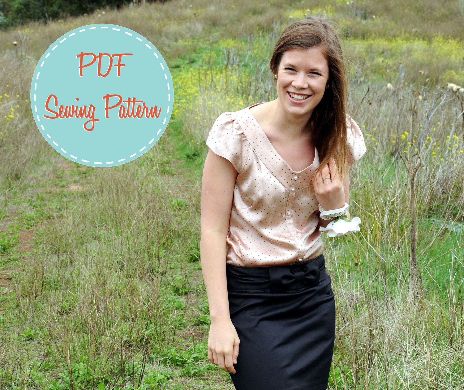 PDF Pattern - Esther Blouse