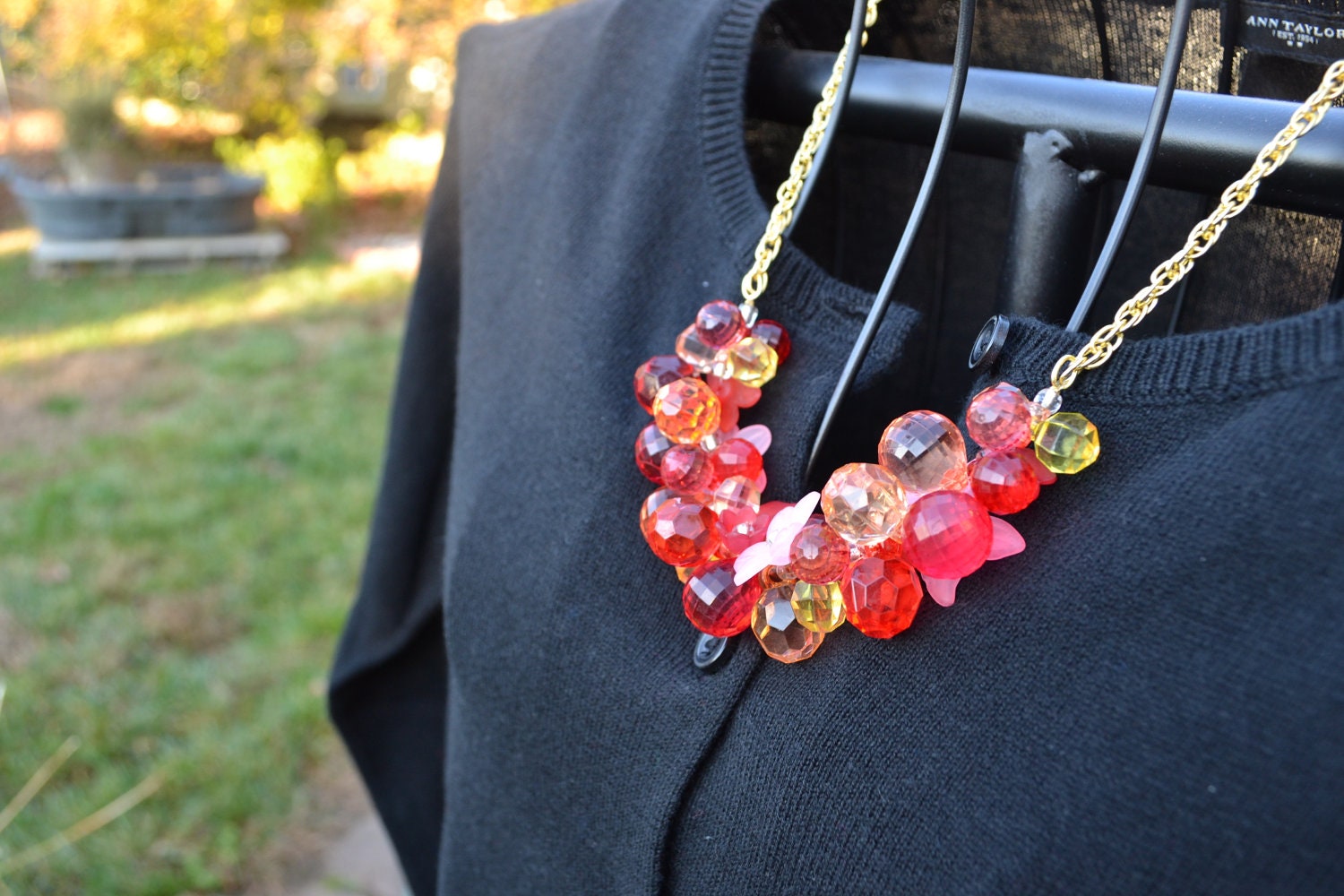 Cluster of Flowers Necklace