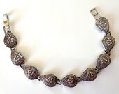 SALE... Beautiful Rare Brighton Antiqued Silver Bracelet