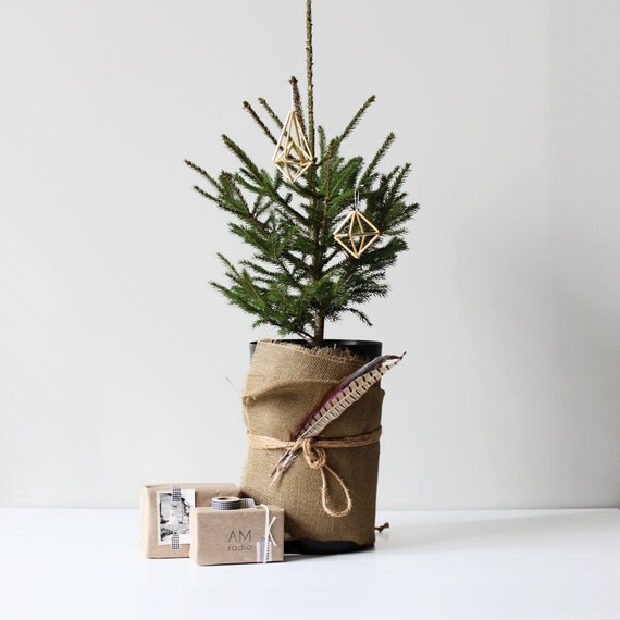 Weihnachtsbaumanhänger selber basteln. - Himmeli -