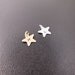 ADD an Initial Star Charm to Your Bangle Bracelet... Sterling Silver Initial Charm or Gold Tone Brass Initial Charm, Custom Initial Charms