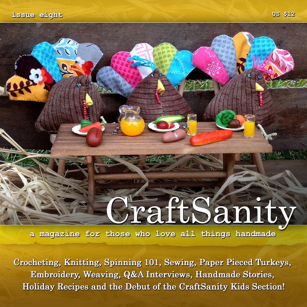 CraftSanity Magazine Issue 8 Print Edition