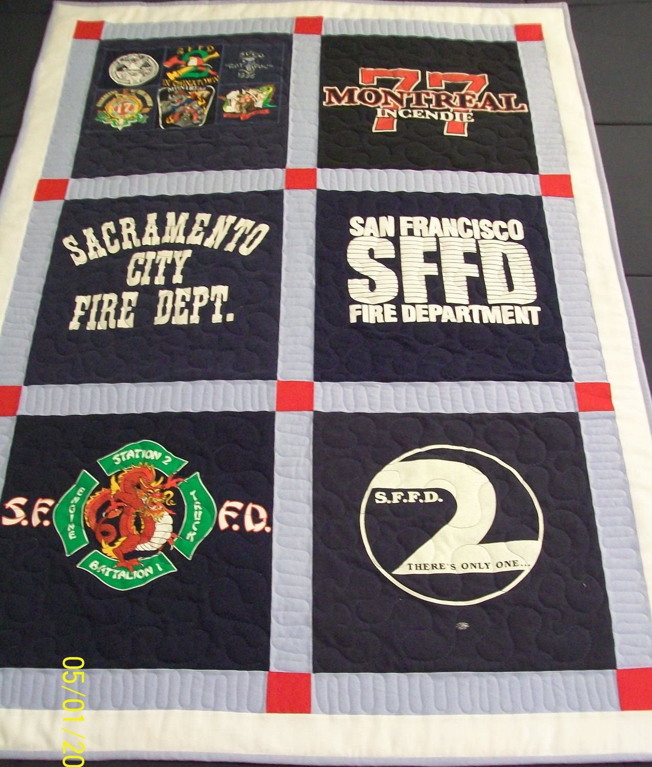Custom Baby Quilts Handmade Blanky-Lovie Size 15" x 24" (10 to 20 Clothing Items) - DEPOSIT LISTING (50%) - Order Form Attached