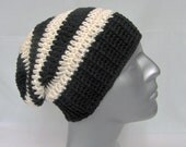 Everyday Striped Crochet Slouch Hat