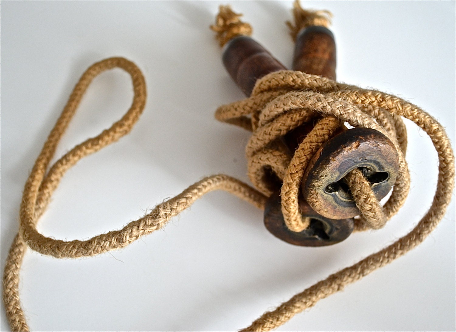 Vintage French Skipping Rope by MademoiselleTresors on Etsy