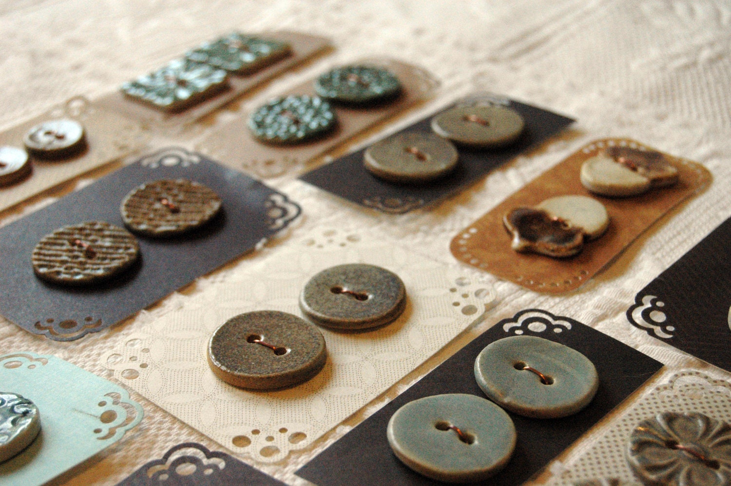 Medium Ceramic Button Sets