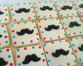 Mustache Sugar Cookies- 1 Dozen