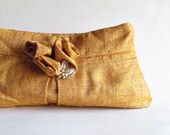 Pumpkin Clutch Purse - Fall Fashion - Womens Clutch