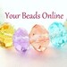 Faceted Rondelle 8x6mm Assorted Colors
