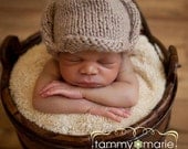 Knit Sherlock Holmes Hunting Cap Beanie Newborn Baby Unisex Girl Boy Photography Photo Prop