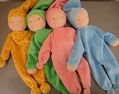 Waldorf Doll Kit - Available in a wide choice of colours.
