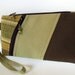 Wristlet Wallet Pouch Purse ANNIE in CELERY STRIPE